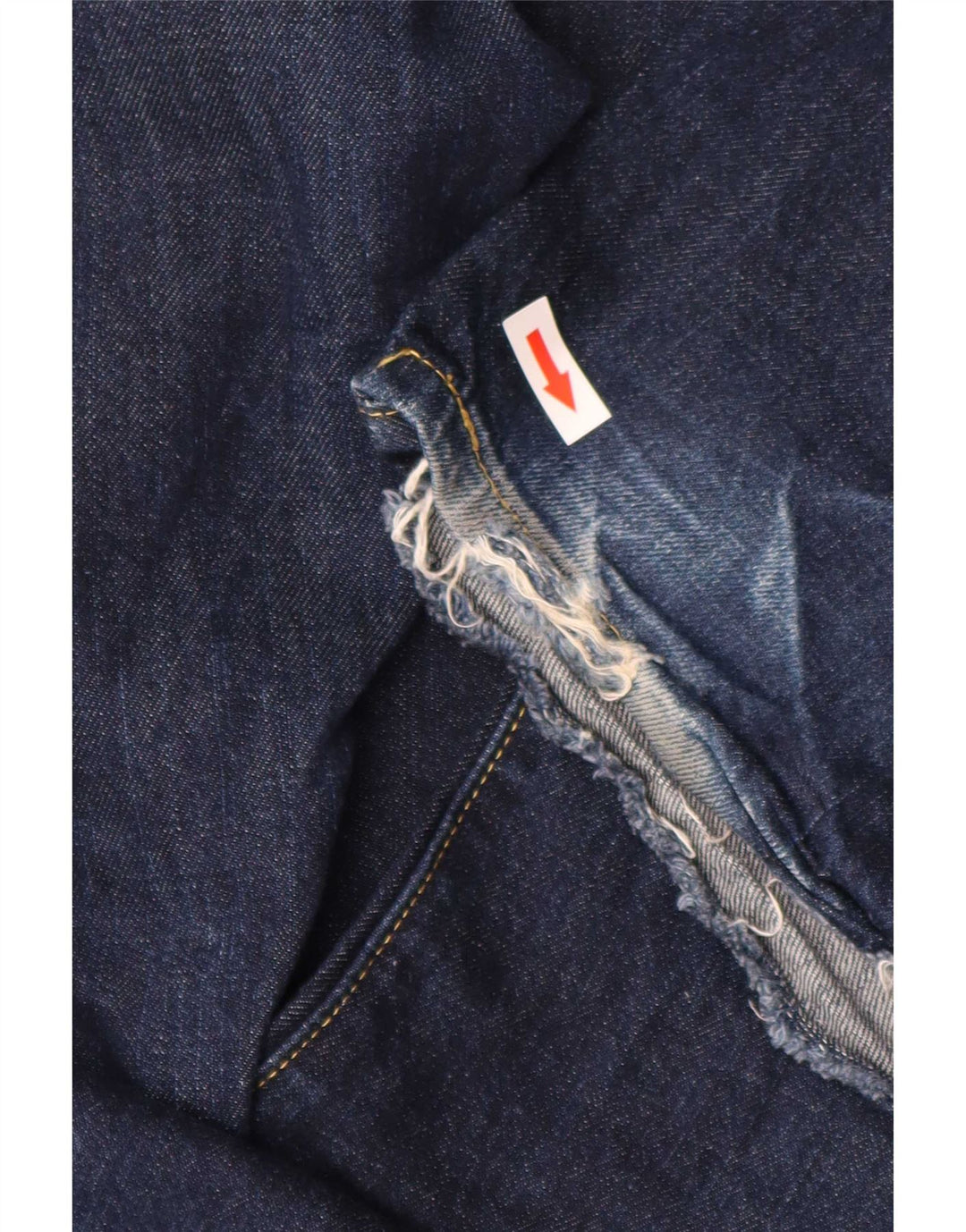 Marks & Spencer Mens Straight Jeans W42 L31 Navy Blue Cotton