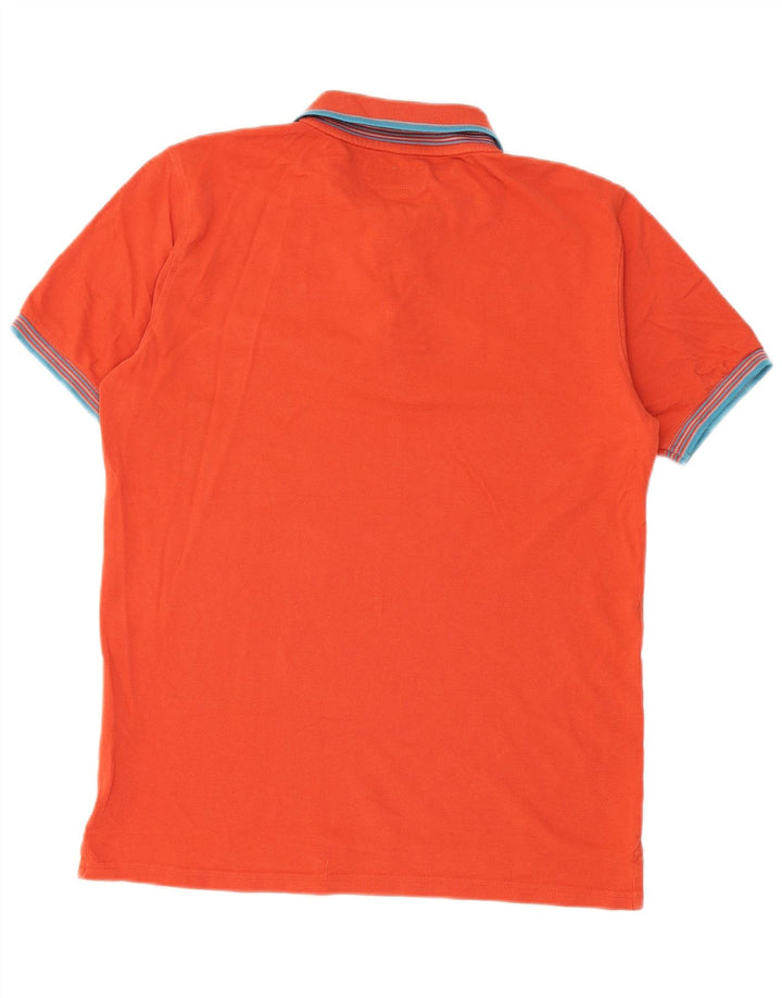 Marlboro Classics Mens Polo Shirt Medium Orange