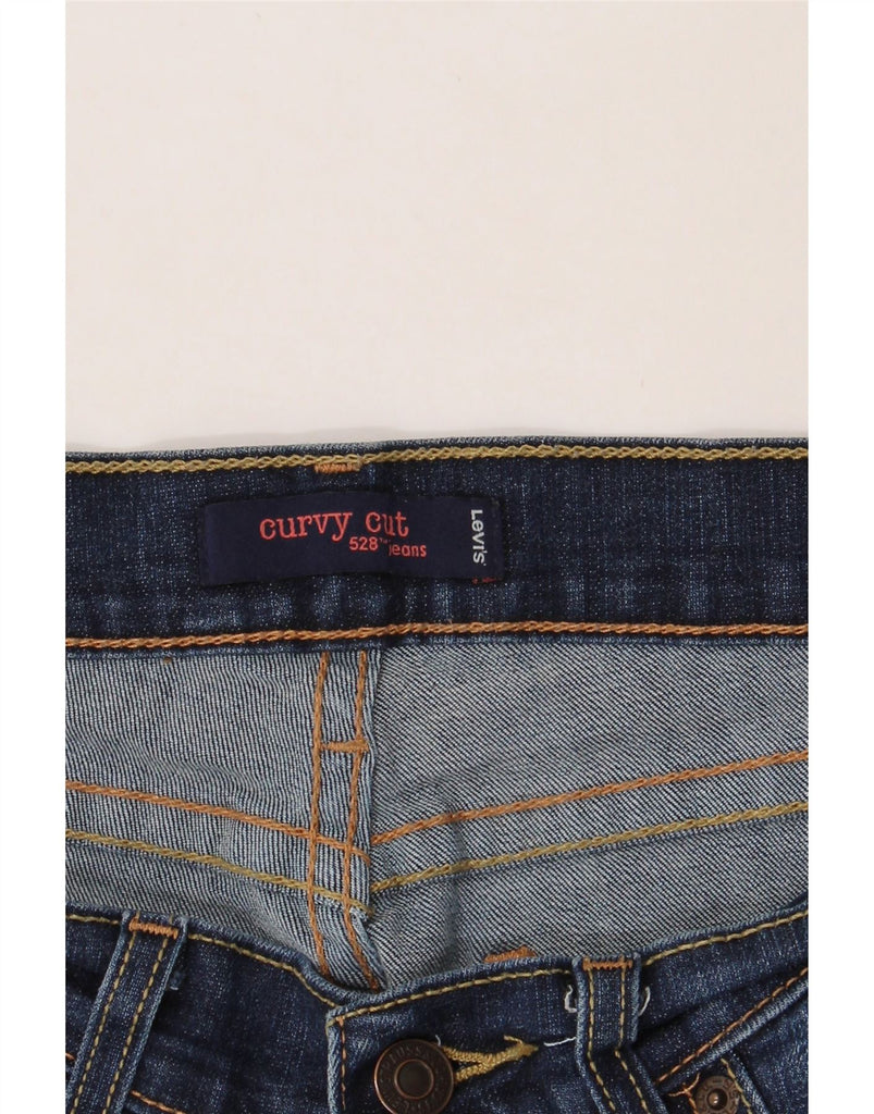 LEVI'S Womens 528 Denim Shorts W28 Medium  Navy Blue Vintage Levi's and Second-Hand Levi's from Messina Hembry 