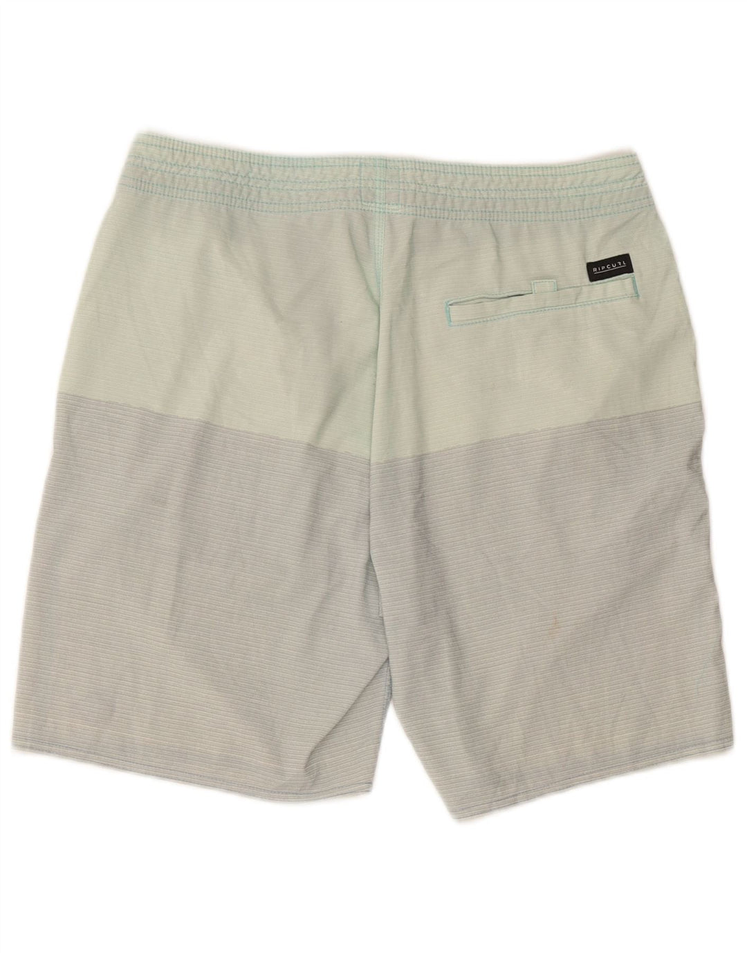 Rip Curl Mens Swimming Shorts Medium Green Colourblock
