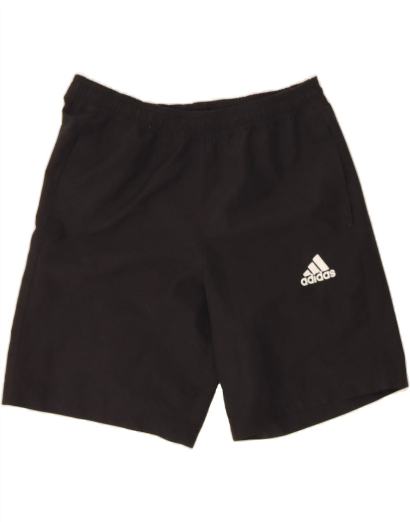 ADIDAS Mens Sport Shorts Medium  Black Polyester Vintage Adidas and Second-Hand Adidas from Messina Hembry 