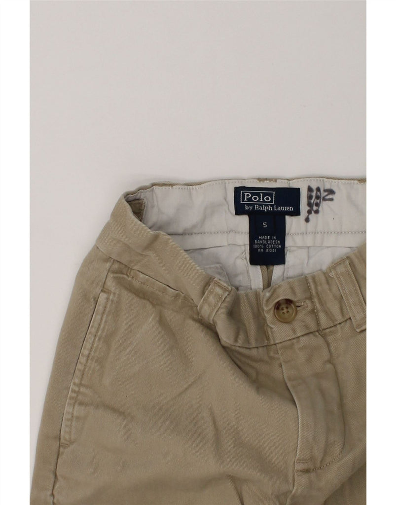 POLO RALPH LAUREN Boys Straight Chino Trousers 4-5 Years W22 L17  Brown | Vintage Polo Ralph Lauren | Thrift | Second-Hand Polo Ralph Lauren | Used Clothing | Messina Hembry 