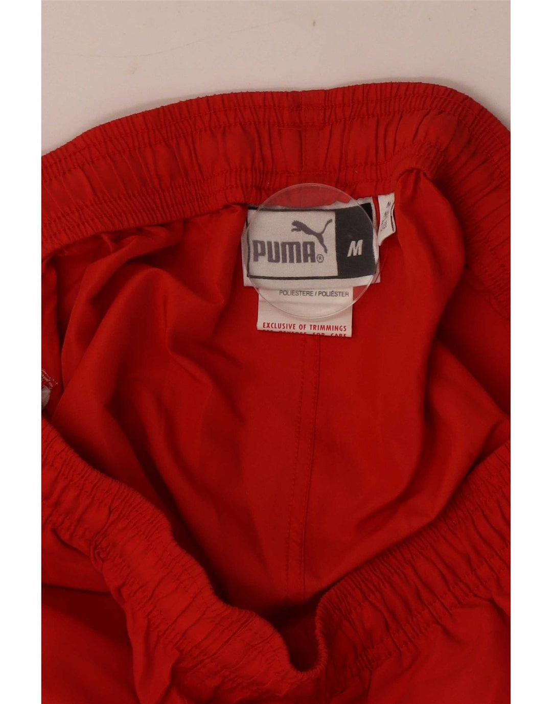 Puma Mens Graphic Capri Tracksuit Trousers Medium Red Polyester