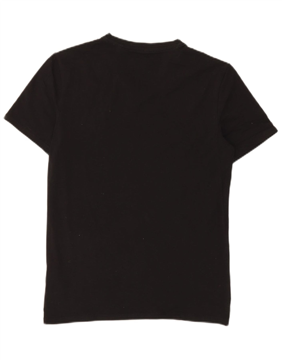 Guess Mens Super Slim Fit T-Shirt Top Medium Black Cotton