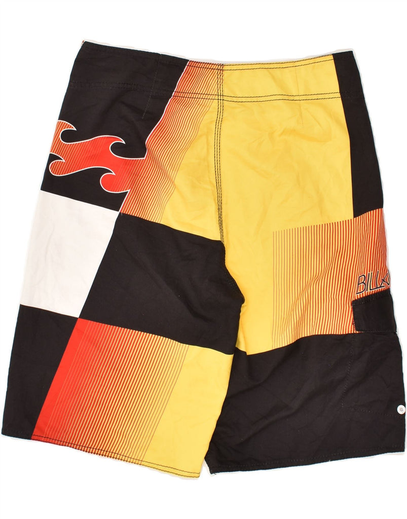 BILLABONG Mens Graphic Swimming Shorts W32 Medium Multicoloured | Vintage Billabong | Thrift | Second-Hand Billabong | Used Clothing | Messina Hembry 