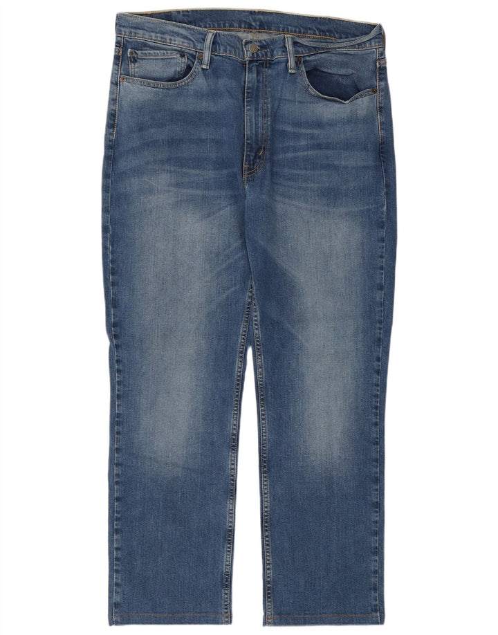 Levi's Mens 514 Straight Jeans W38 L32 Blue Cotton