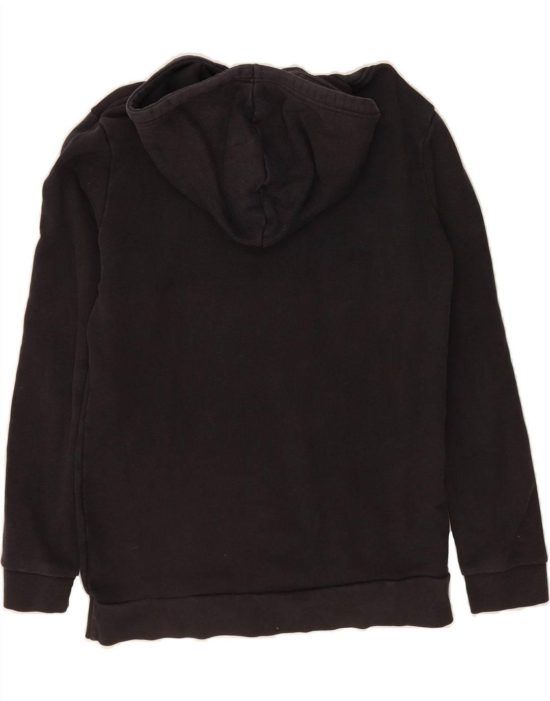 ADIDAS Mens Graphic Hoodie Jumper Medium Black Cotton Vintage Adidas and Second-Hand Adidas from Messina Hembry 