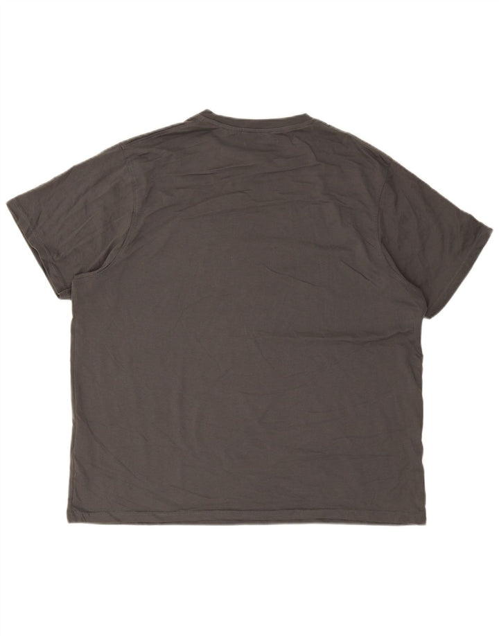 Mountain Warehouse Mens Graphic T-Shirt Top XL Grey Cotton