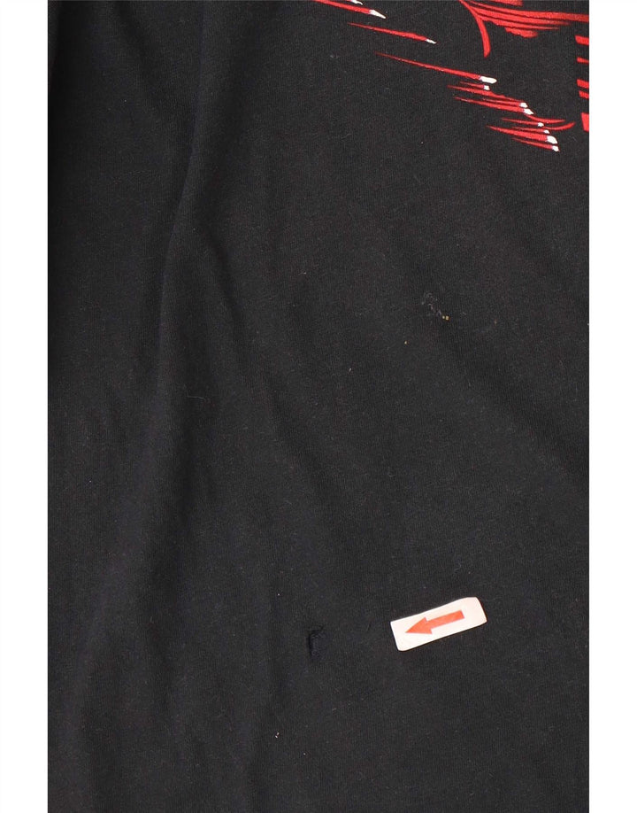 Jordan Mens Graphic T-Shirt Top Medium Black