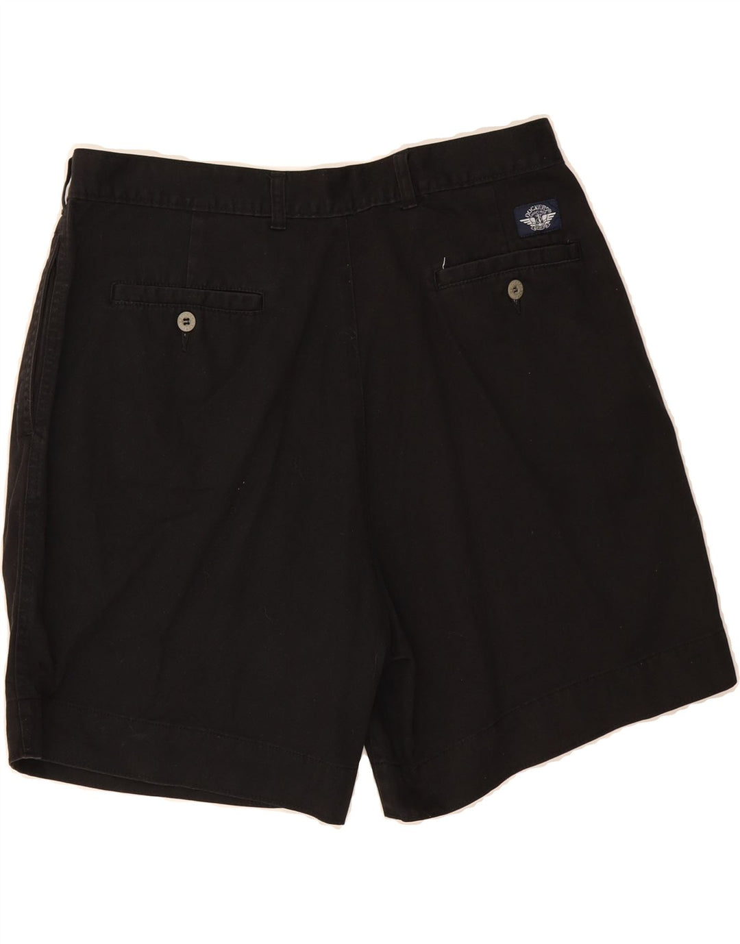 DOCKERS Mens Pegged Chino Shorts W36 Large Black Vintage Dockers and Second-Hand Dockers from Messina Hembry 