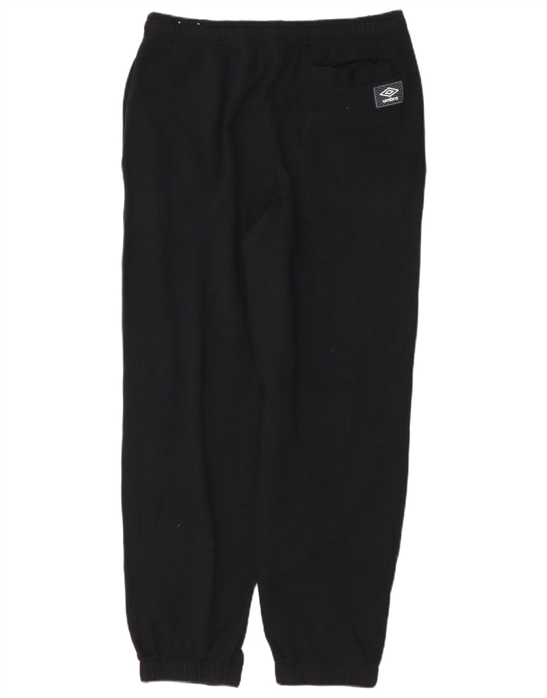 Umbro Mens Tracksuit Trousers Joggers Medium Black Cotton