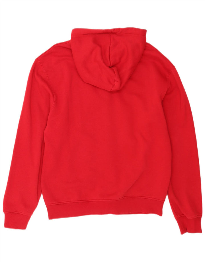 Jordan Mens Zip Hoodie Sweater Small Red Cotton
