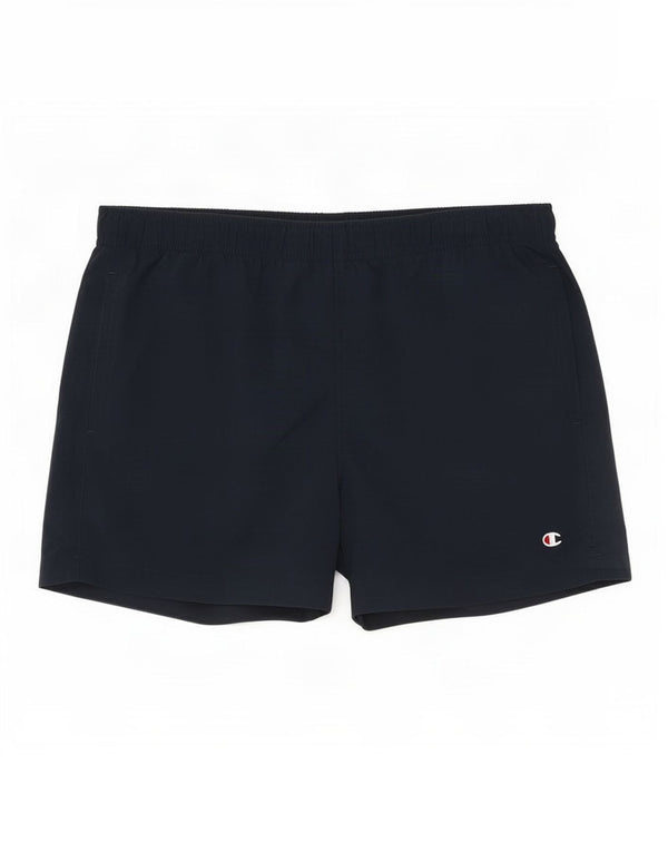 Champion Mens Swimming Shorts Large Navy Blue Polyamide