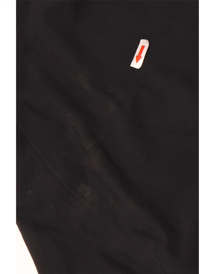 Timberland Mens Hooded Rain Jacket UK 36 Small Black Polyester