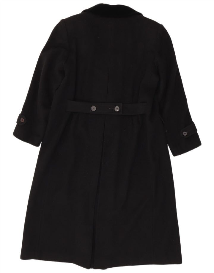 FORECASTER OF BOSTON Womens Double Breasted Coat Size 13/14 Medium Black