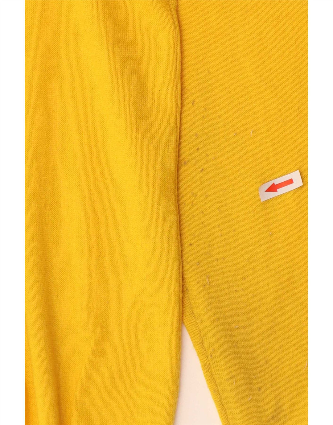 Rifle Mens Crew Neck Jumper Sweater Medium Yellow Acrylic