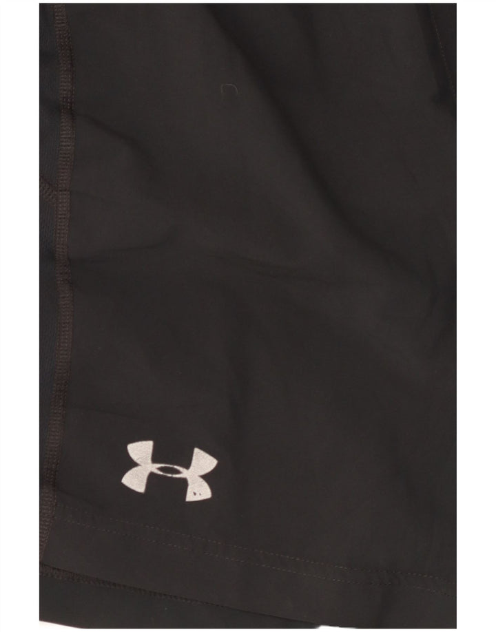 Under Armour Mens Heat Gear Graphic Sport Shorts Medium Black