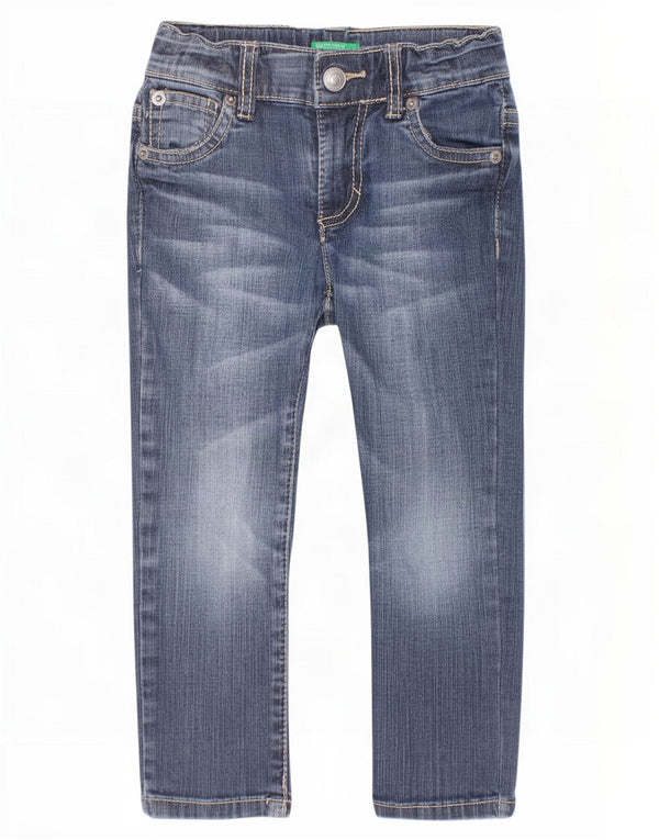 Benetton Baby Boys Slim Jeans 18-24 Months W18 L13 Blue