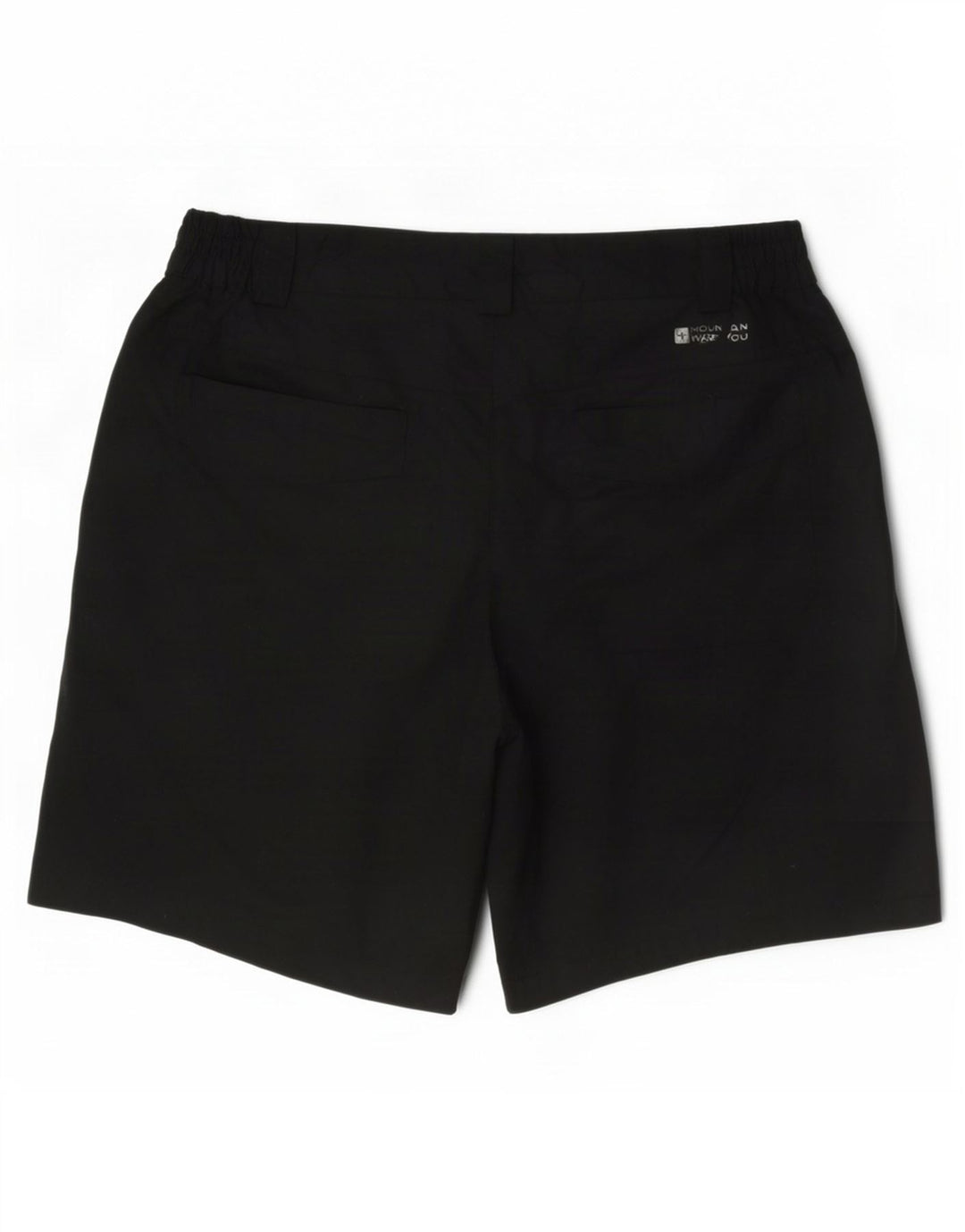 Mountain Warehouse Womens Chino Shorts UK 12 Medium W32 Black Polyester