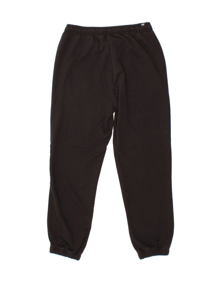 PUMA Mens Tracksuit Trousers Joggers Small  Black Vintage Puma and Second-Hand Puma from Messina Hembry 