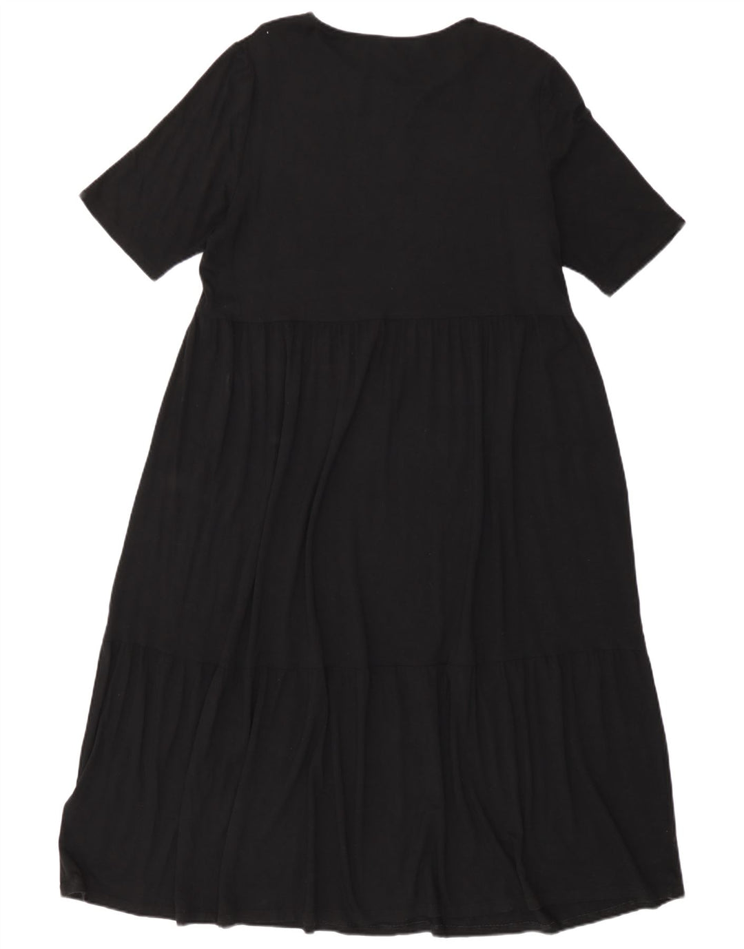 Marks & Spencer Womens Maxi Dress UK 16 Large  Black Viscose