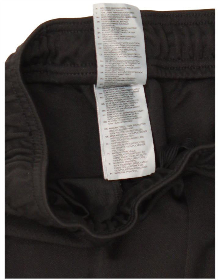 Adidas Mens Tracksuit Trousers Medium Black Polyester Sports