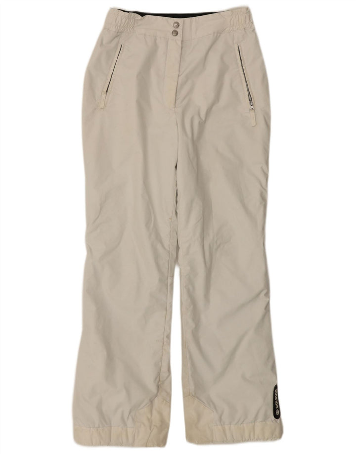 Colmar Womens Ski Trousers IT 44 Medium W28 L30 White Polyester