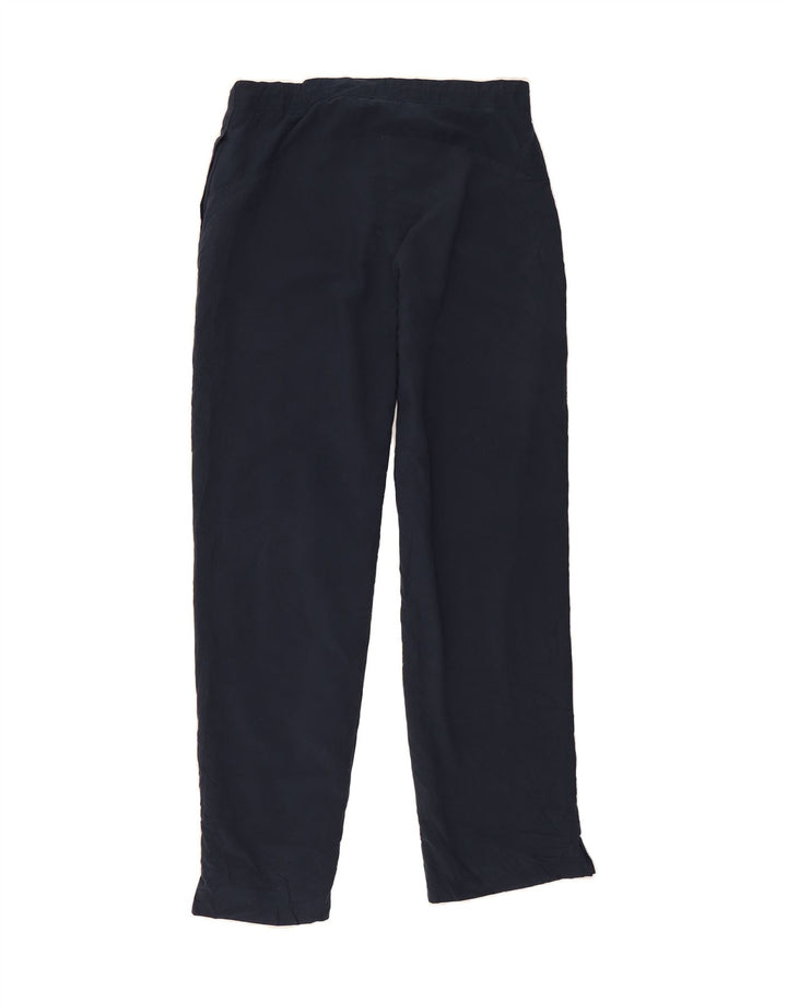 NIKE Womens Tracksuit Trousers US 4/6 Small  Navy Blue Polyester Vintage Nike and Second-Hand Nike from Messina Hembry 
