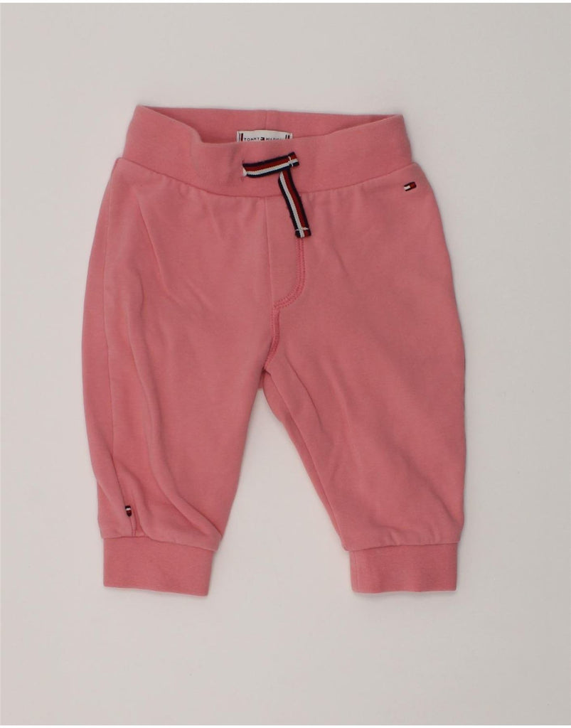 TOMMY HILFIGER Baby Girls Trousers 0-3 Months Pink | Vintage Tommy Hilfiger | Thrift | Second-Hand Tommy Hilfiger | Used Clothing | Messina Hembry 