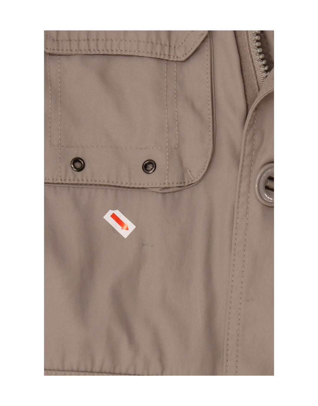 KAPPA Mens Utility Jacket UK 38 Medium Grey Cotton Vintage Kappa and Second-Hand Kappa from Messina Hembry 