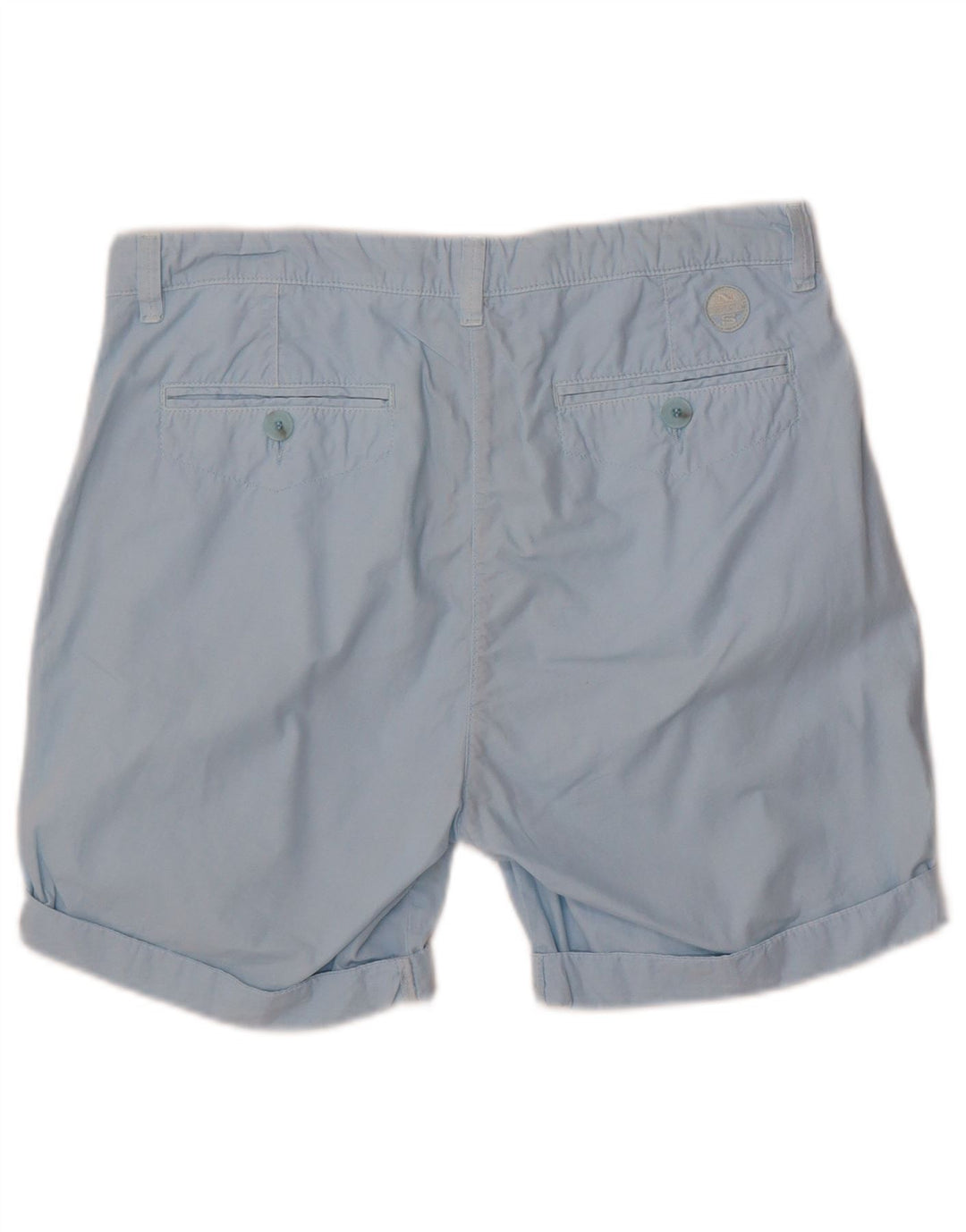 North Sails Womens Chino Shorts EU 44 XL W32  Blue Cotton