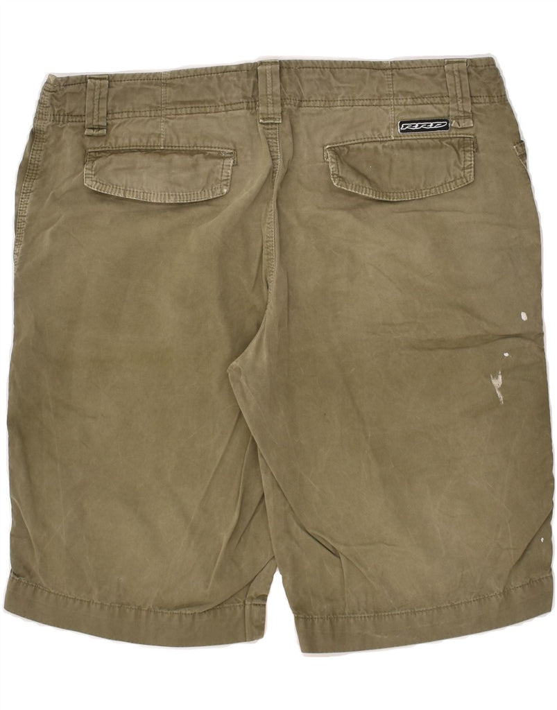 ROBERTO RICCI DESIGNS Mens Chino Shorts IT 50 Large W34 Khaki Cotton | Vintage Roberto Ricci Designs | Thrift | Second-Hand Roberto Ricci Designs | Used Clothing | Messina Hembry 
