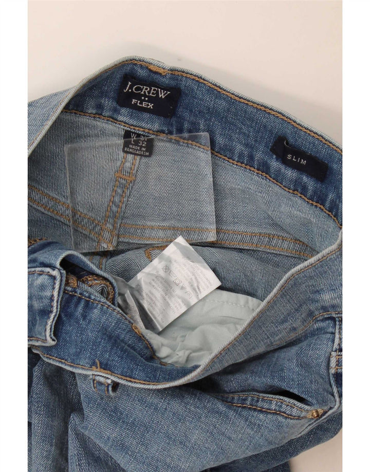J. Crew Womens Slim Jeans W31 L32 Blue Cotton