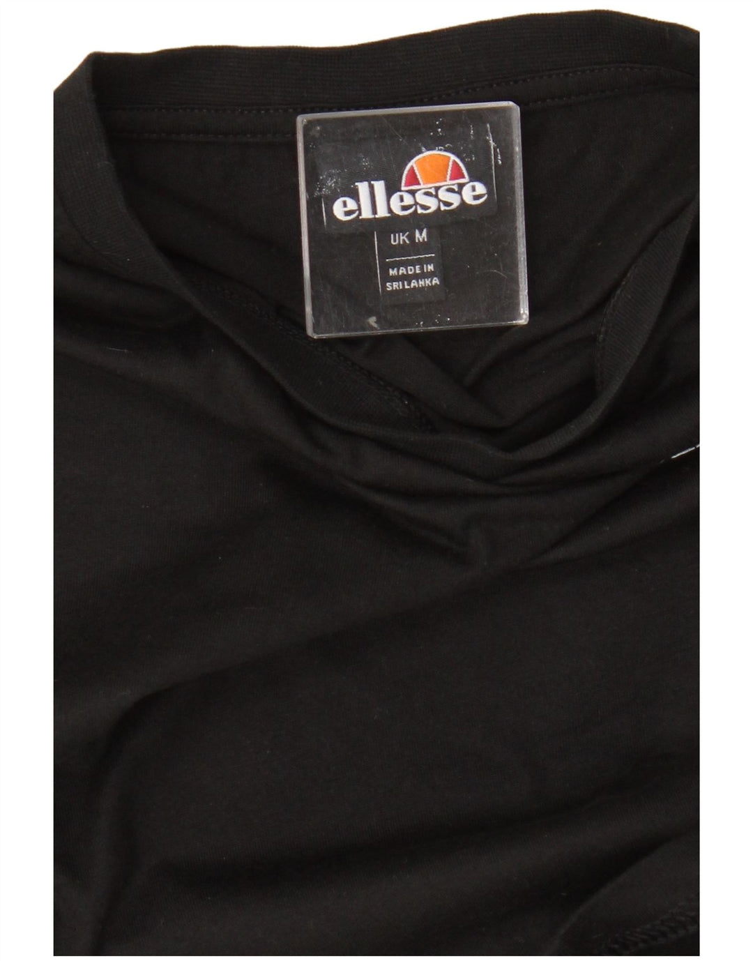 Ellesse Mens T-Shirt Top Medium Black