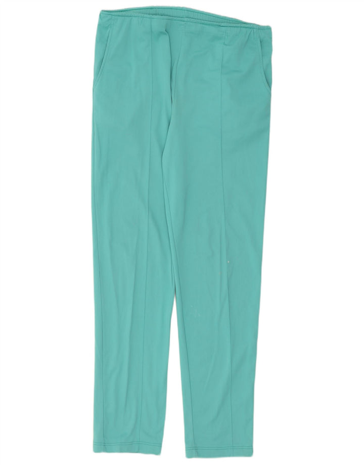 Vintage Mens Tracksuit Trousers Large Turquoise