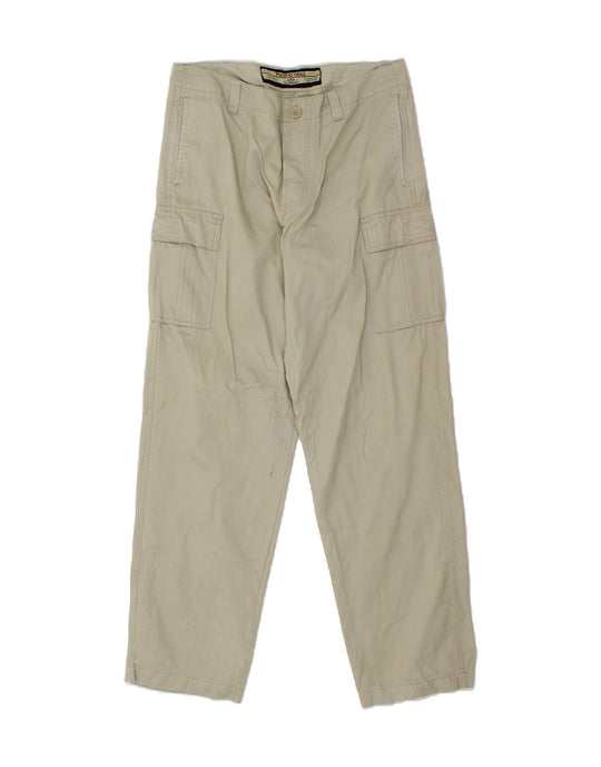 Pantaloni cargo dritti da uomo PACIFIC TRAIL W34 L32 Beige Cotone