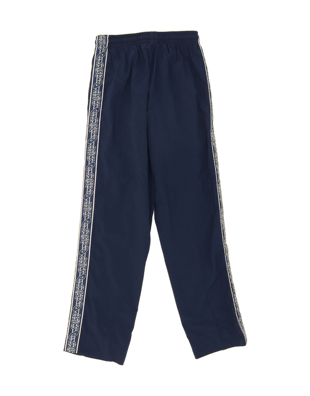ASICS Mens Graphic Full Tracksuit Medium  Blue Colourblock Nylon