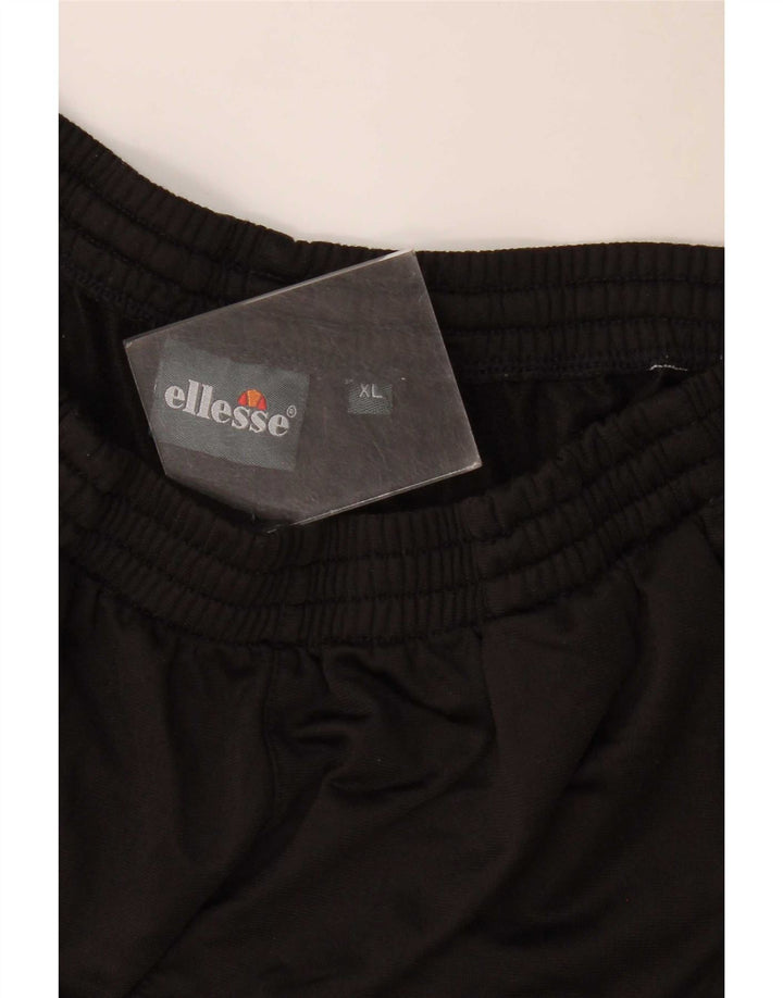 Ellesse Mens Tracksuit Trousers XL Black