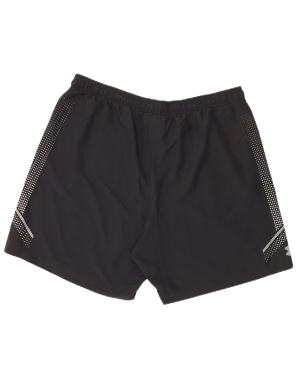 Under Armour Mens Heat Gear Sport Shorts 2XL Black Polyester