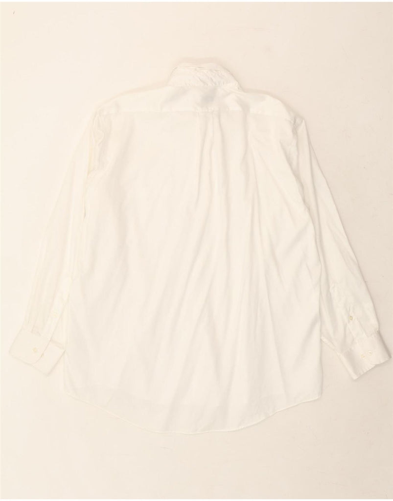 IZOD Mens Shirt Size 17 1/2 XL White Cotton Vintage Izod and Second-Hand Izod from Messina Hembry 
