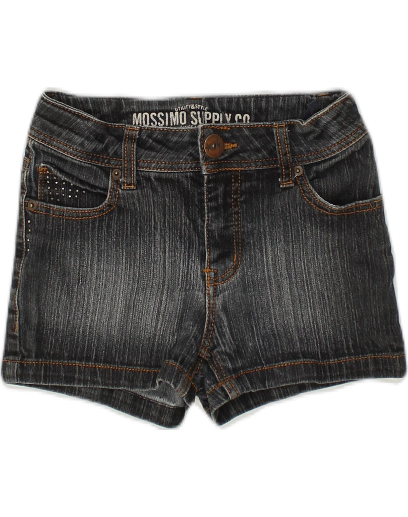 MOSSIMO Girls Denim Shorts 10-11 Years Large W26 Navy Blue Cotton | Vintage Mossimo | Thrift | Second-Hand Mossimo | Used Clothing | Messina Hembry 