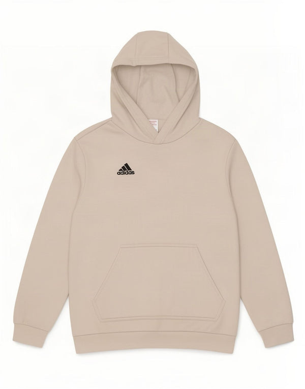 Adidas Boys Hoodie Jumper 13-14 Years White Cotton
