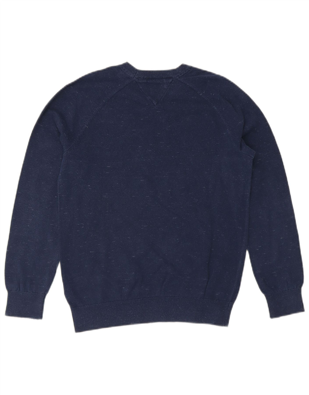 TOMMY HILFIGER Boys Sweatshirt Jumper 13-14 Years Navy Blue Flecked