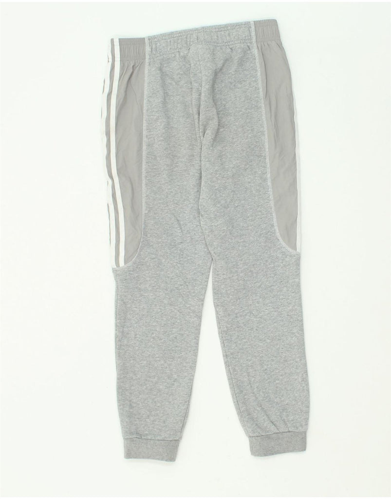 ADIDAS Boys Tracksuit Trousers Joggers 11-12 Years Medium  Grey Cotton | Vintage Adidas | Thrift | Second-Hand Adidas | Used Clothing | Messina Hembry 