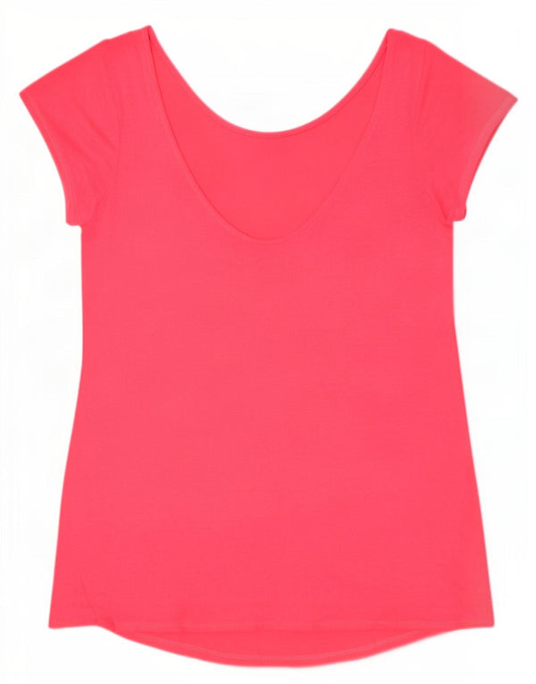 Zara Womens Tunic Top UK 14 Large Pink