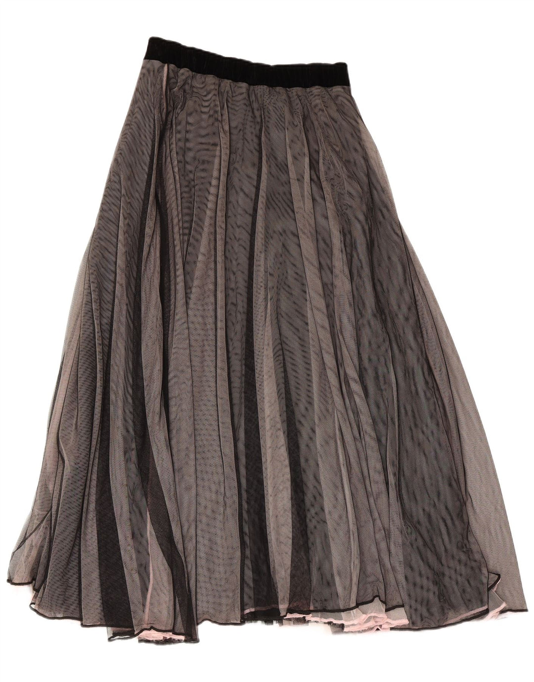 GABI LAUTON Womens Flared Skirt EU 40 Medium W28  Black Polyester