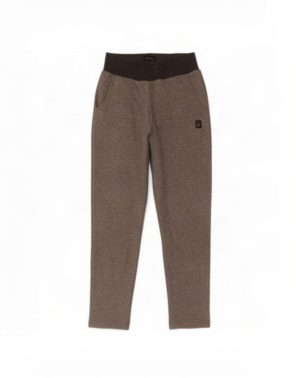 Refrigiwear Womens Tracksuit Trousers UK 8 Small Grey Colourblock Cotton