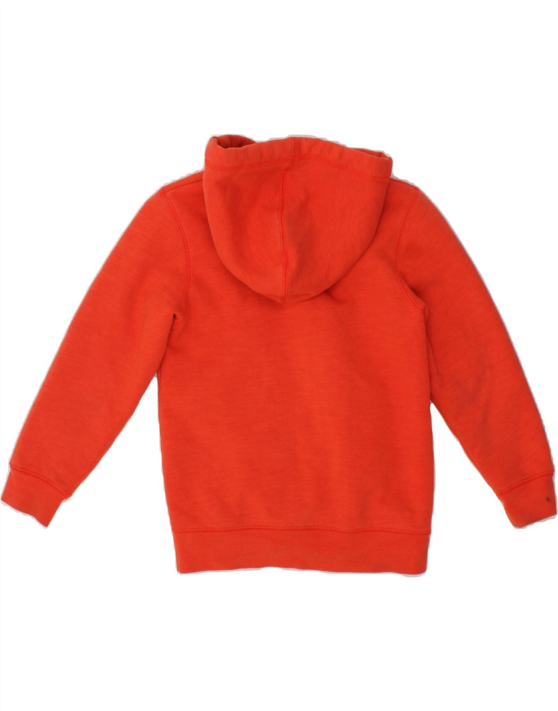 BODEN Girls Zip Hoodie Sweater 7-8 Years Red Cotton Vintage Boden and Second-Hand Boden from Messina Hembry 
