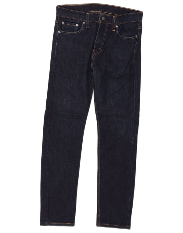 Levi's Mens 510 Skinny Jeans W30 L30 Navy Blue Cotton