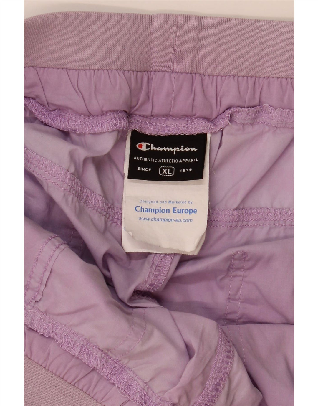 Champion Womens Bermuda Shorts XL W36  Purple Cotton